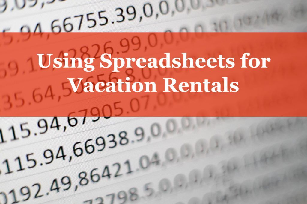 spreadsheet airbnb